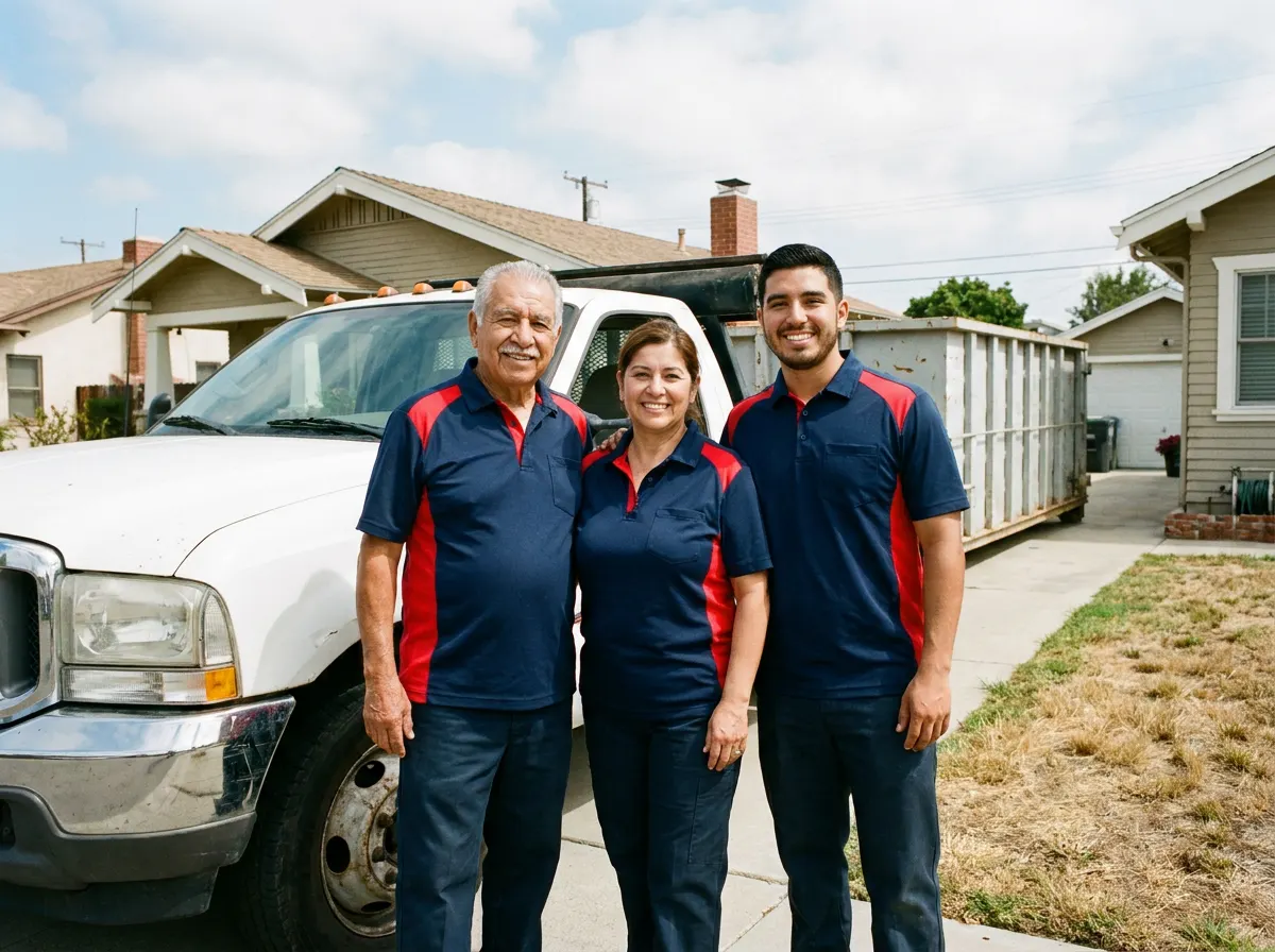 Jonas Dumpster Rental dumpster rental team in Oxnard, CA